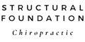 The Structural Foundation Chiropractic logo for the scrolling header of the website